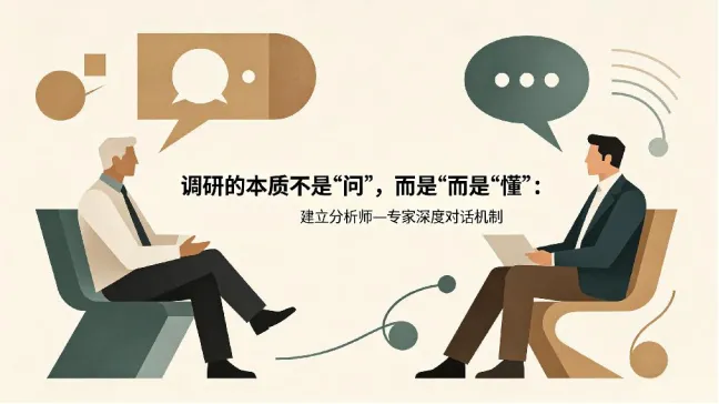 调研的本质不是“问”，而是“懂”：LP Information建立分析师—专家深度对话机制
